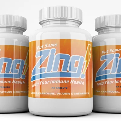 Zinc L-Carnosine/Vitamin C Chewables - 3-month supply